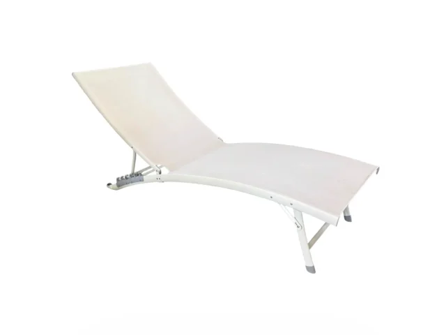 Lettino Alluminio con ruote